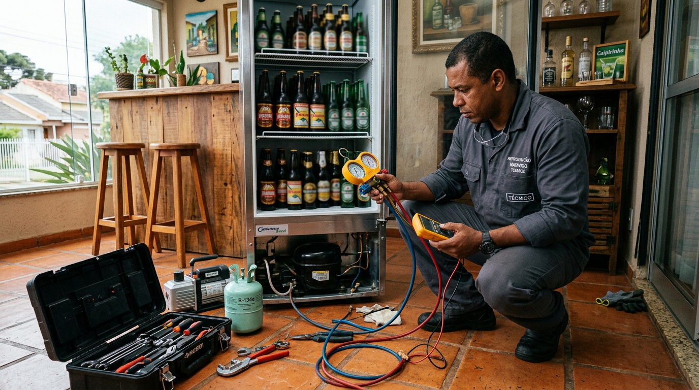 Conserto de Cervejeira em Limeira‑SP